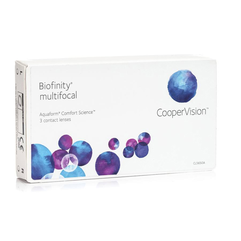 Biofinity Multifocal monthly reusable contact lenses (3